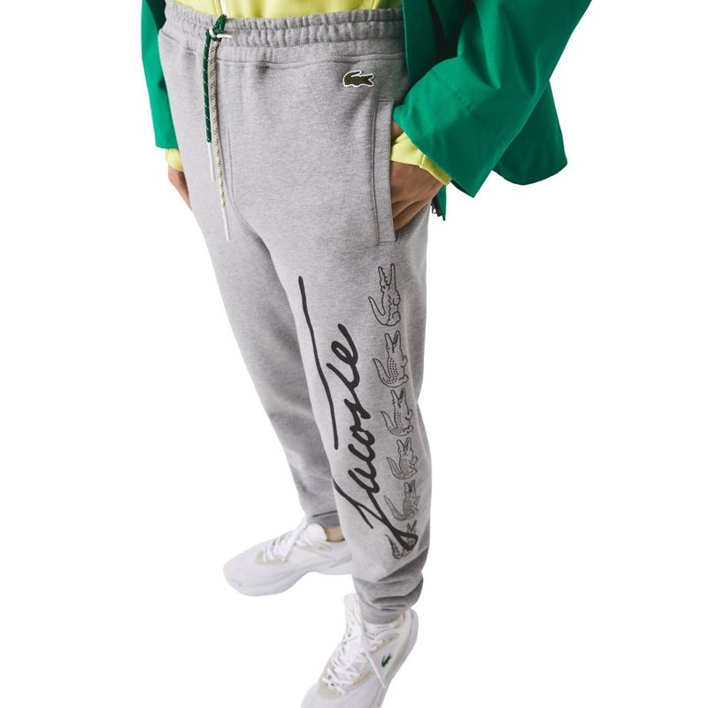 Pantal n Lacoste Joggers Estampado De Hombre