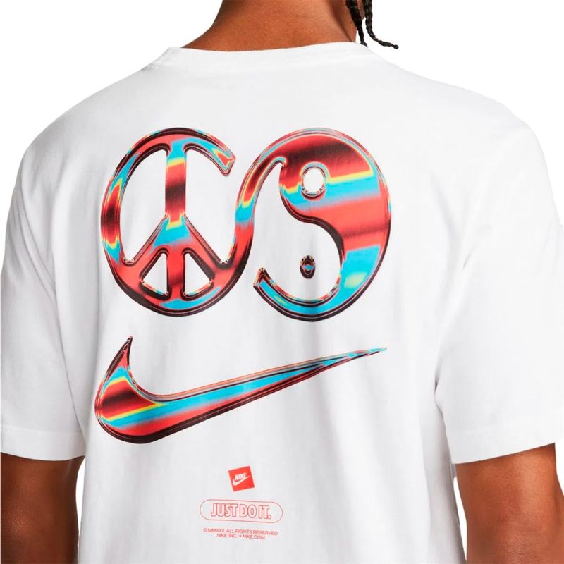 Remera nike hombre online blanca