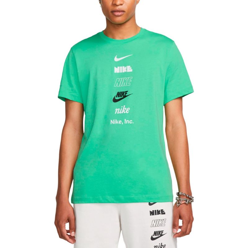 Remera nike verde new arrivals