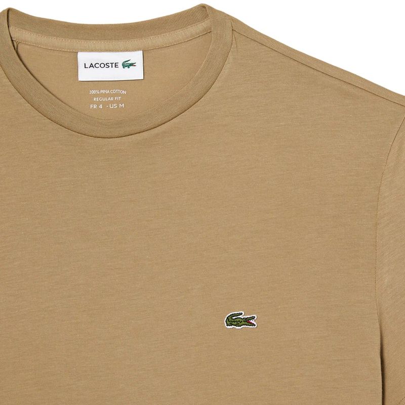 Remera Lacoste Basic De Hombre