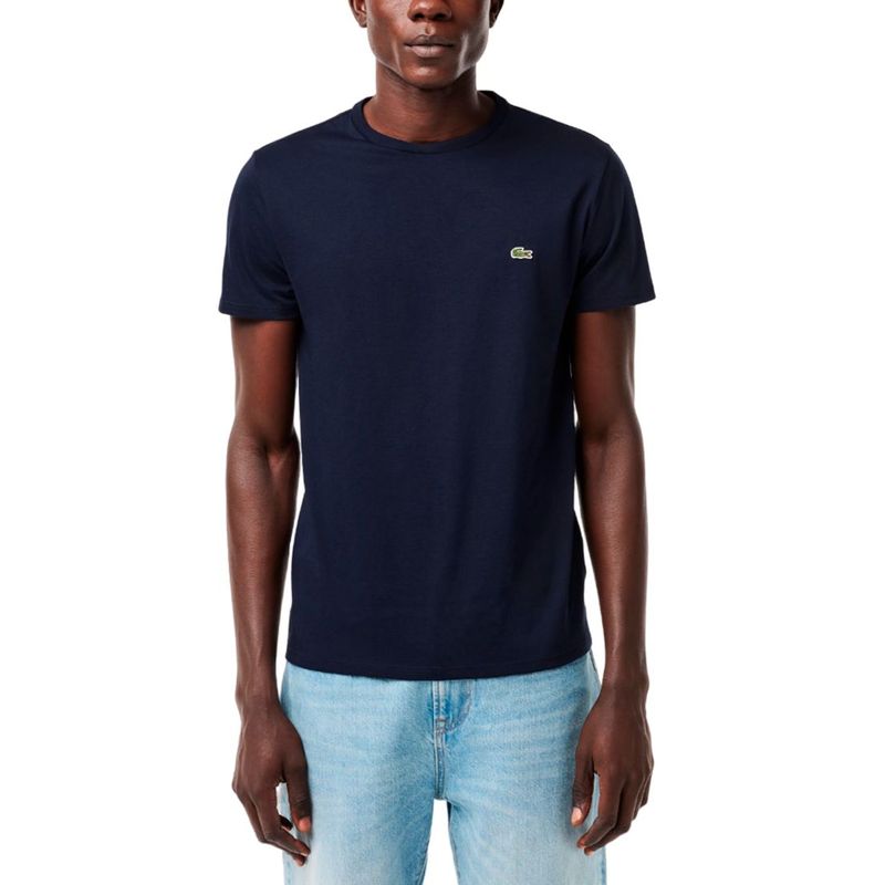 Remera Lacoste Basic De Hombre