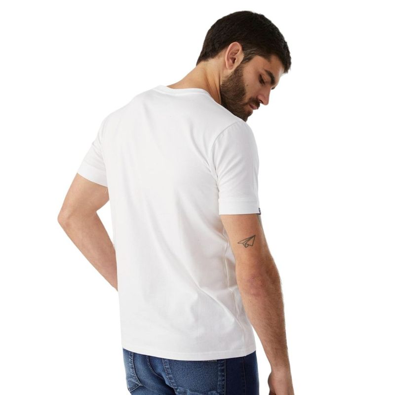 Remera basica blanca online hombre