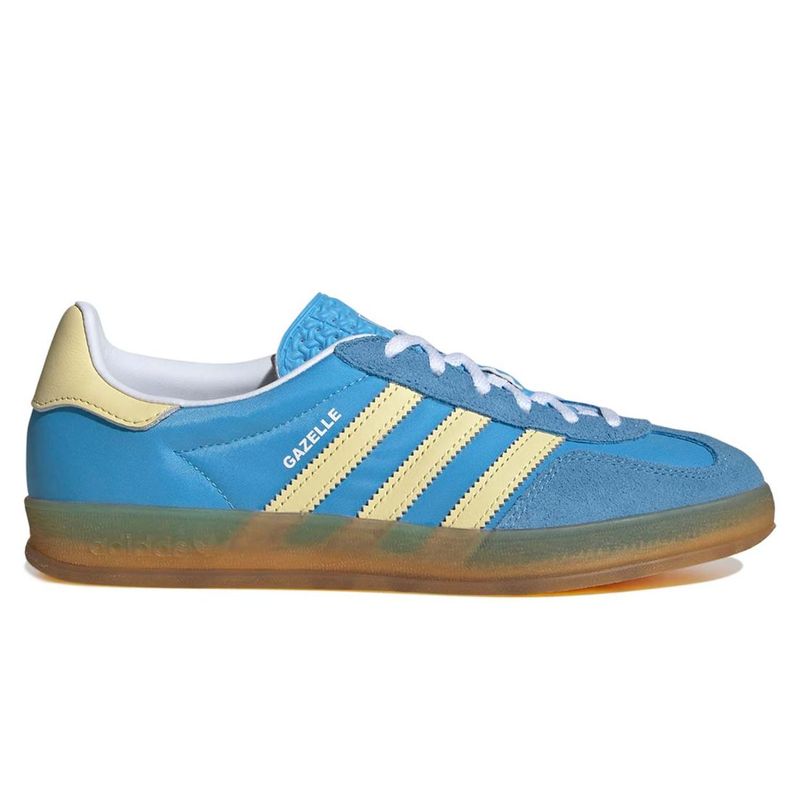 Adidas gazelle azules mujer best sale