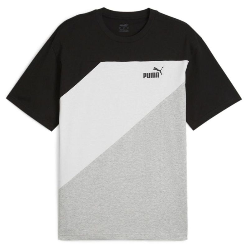 Remera Puma Power Colorblock De Hombre