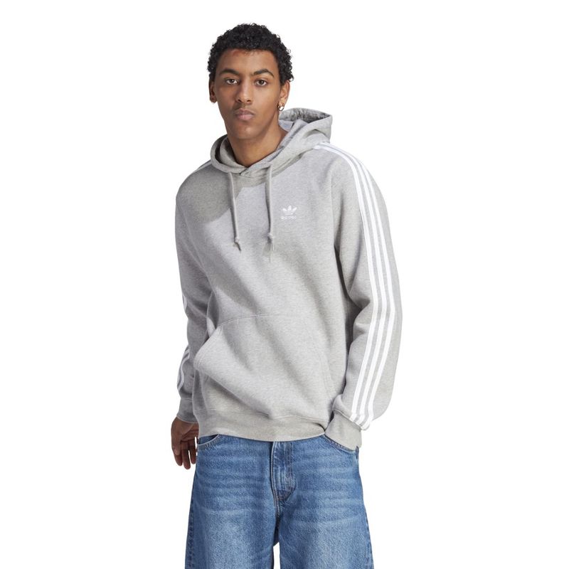 Buzo adidas gris para hombre sales