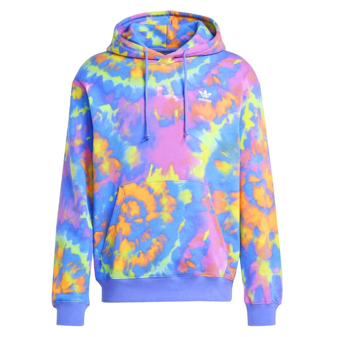 Buzo adidas Tie-Dyed Allover Print De Hombre